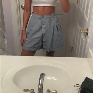Gingham shorts